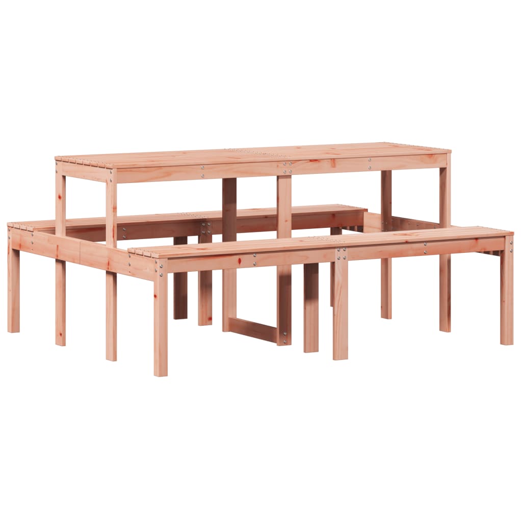 Stol za piknik 160 x 134 x 75 cm od masivnog drva duglazije