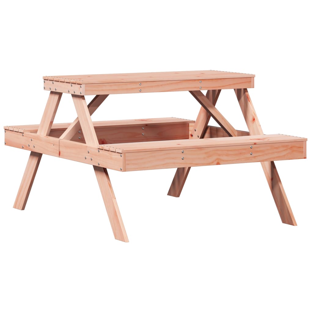 Stol za piknik 105 x 134 x 75 cm od masivnog drva duglazije
