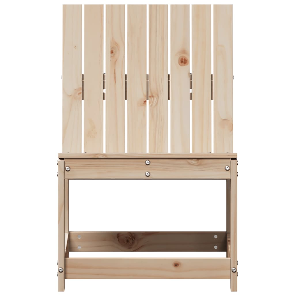 Vrtna stolica 50,5 x 55 x 77 cm od masivne borovine