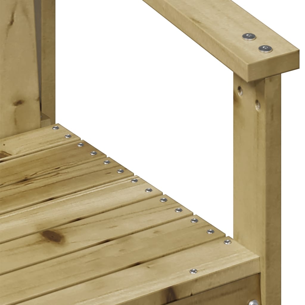 Vrtna stolica 62 x 56 x 77 cm od impregnirane borovine