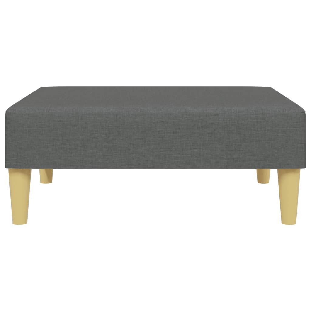 Tabure tamnosivi 77x55x31 cm od tkanine