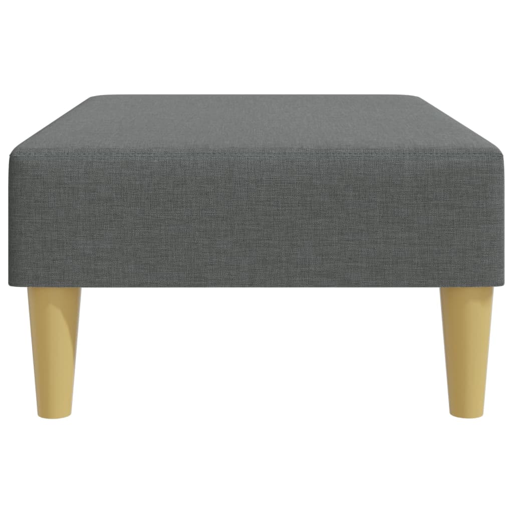 Tabure tamnosivi 77x55x31 cm od tkanine