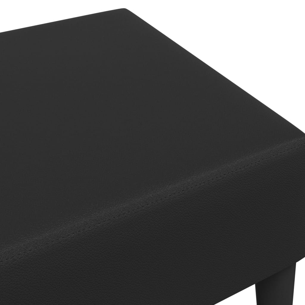 Tabure crni 77x55x31 cm od umjetne kože