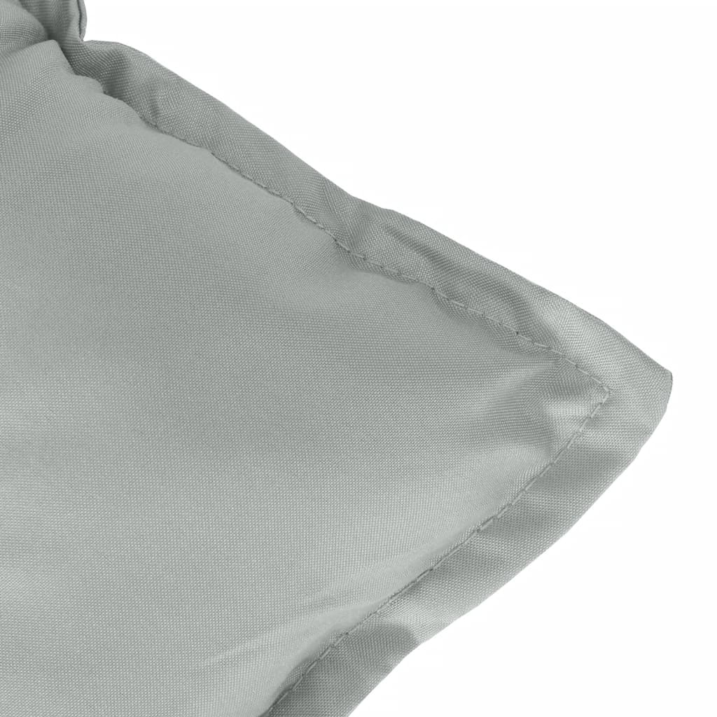 Jastuci za stolice 2 kom svjetlosivi 120x50x7cm tkanina