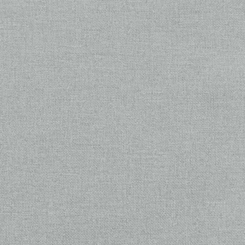 Jastuci za stolice 2 kom svjetlosivi 120x50x7cm tkanina