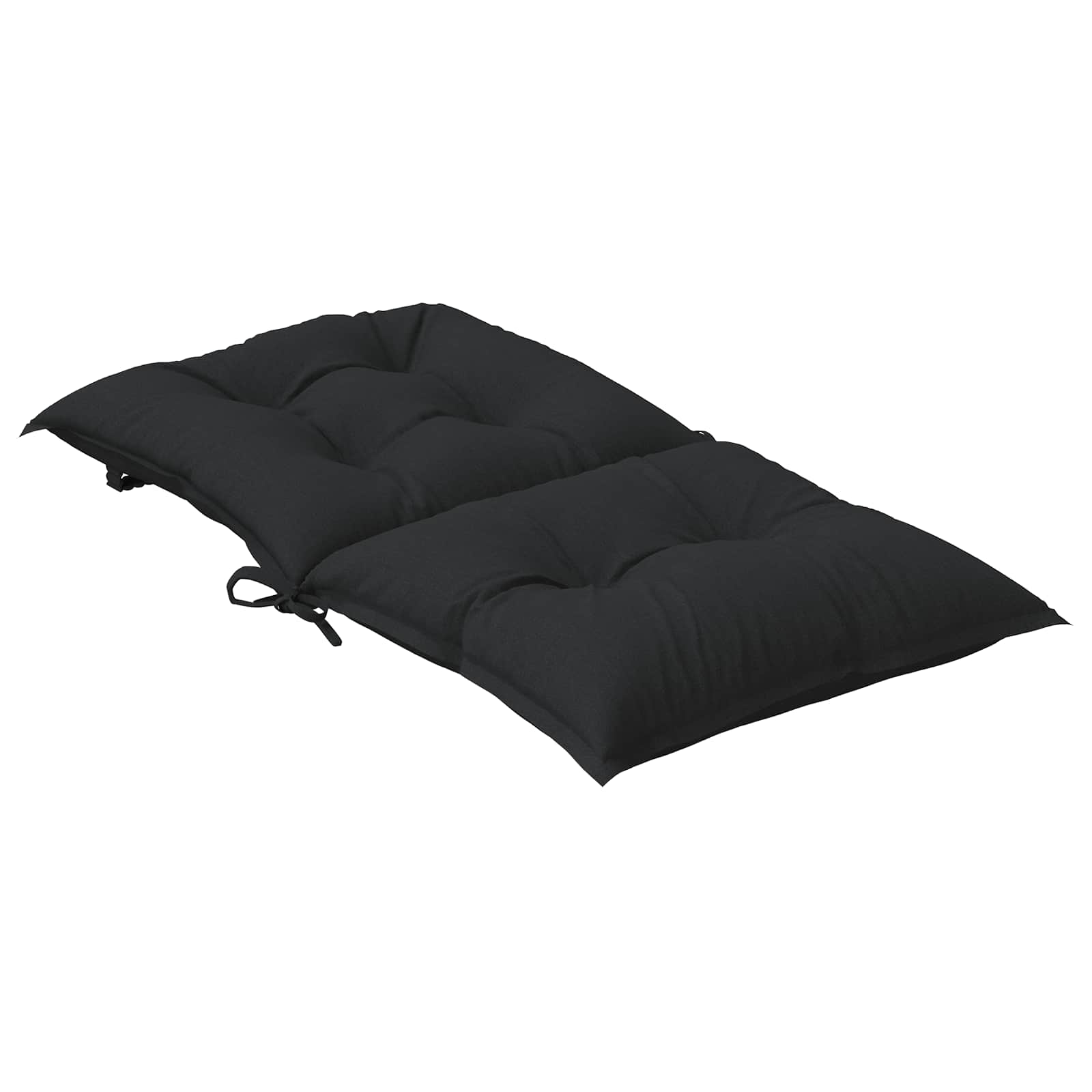 Set jastučića za nisku stolicu 2 pcs Melange crna