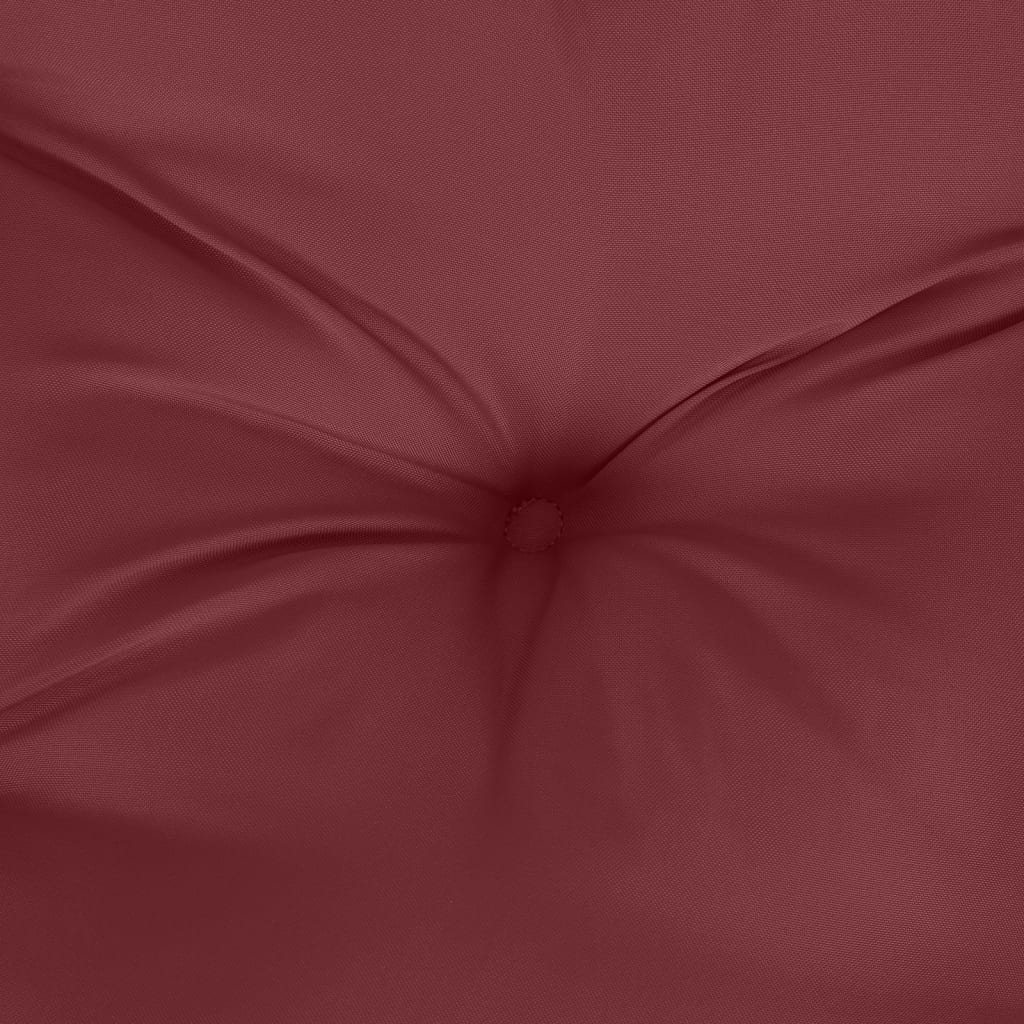 Jastuci za stolice 4 kom prošarano boja vina 100x50x7cm tkanina