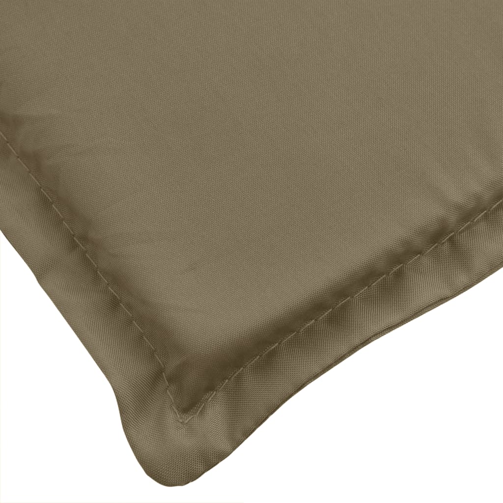Jastuci za stolice 6 kom prošarano smeđesivi 120x50x4cm tkanina