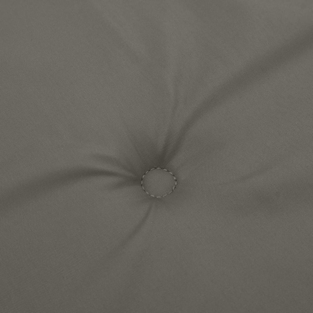 Jastuci za stolice 6 kom prošarano tamnosiva 100x50x4cm tkanina