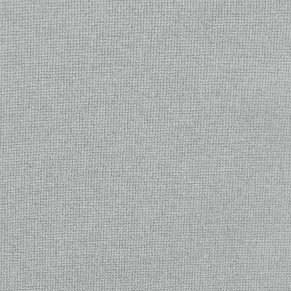 Jastuk za ležaljku prošarani svjetlosivi 200x60x4 cm od tkanine
