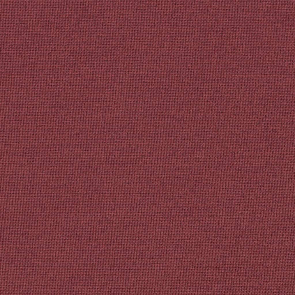 Jastuk za ležaljku prošarani vino crvena 200x70x4 cm od tkanine
