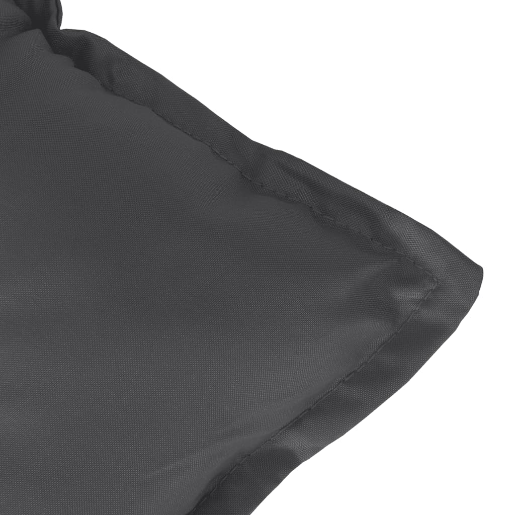 Jastuci za vrtnu klupu prošarano antracit 100x50x7 cm tkanina