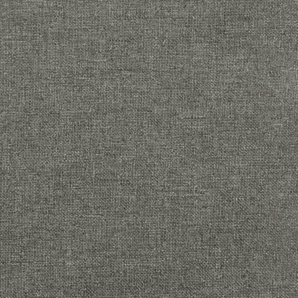 Jastuk za vrtnu klupu prošarano tamnosivi 100x50x7 cm tkanine