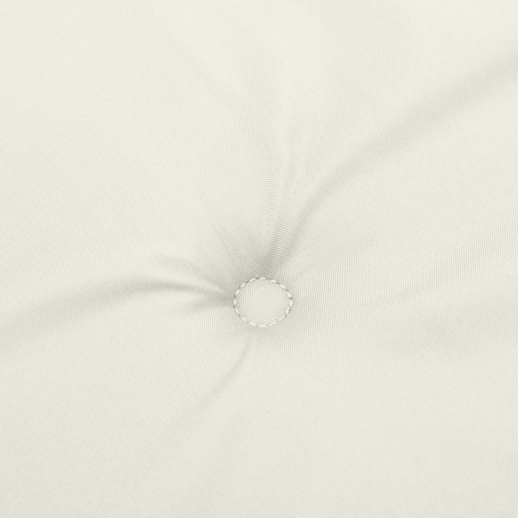 Jastuk za vrtnu klupu prošarano krem 180 x 50 x 7 cm od tkanine
