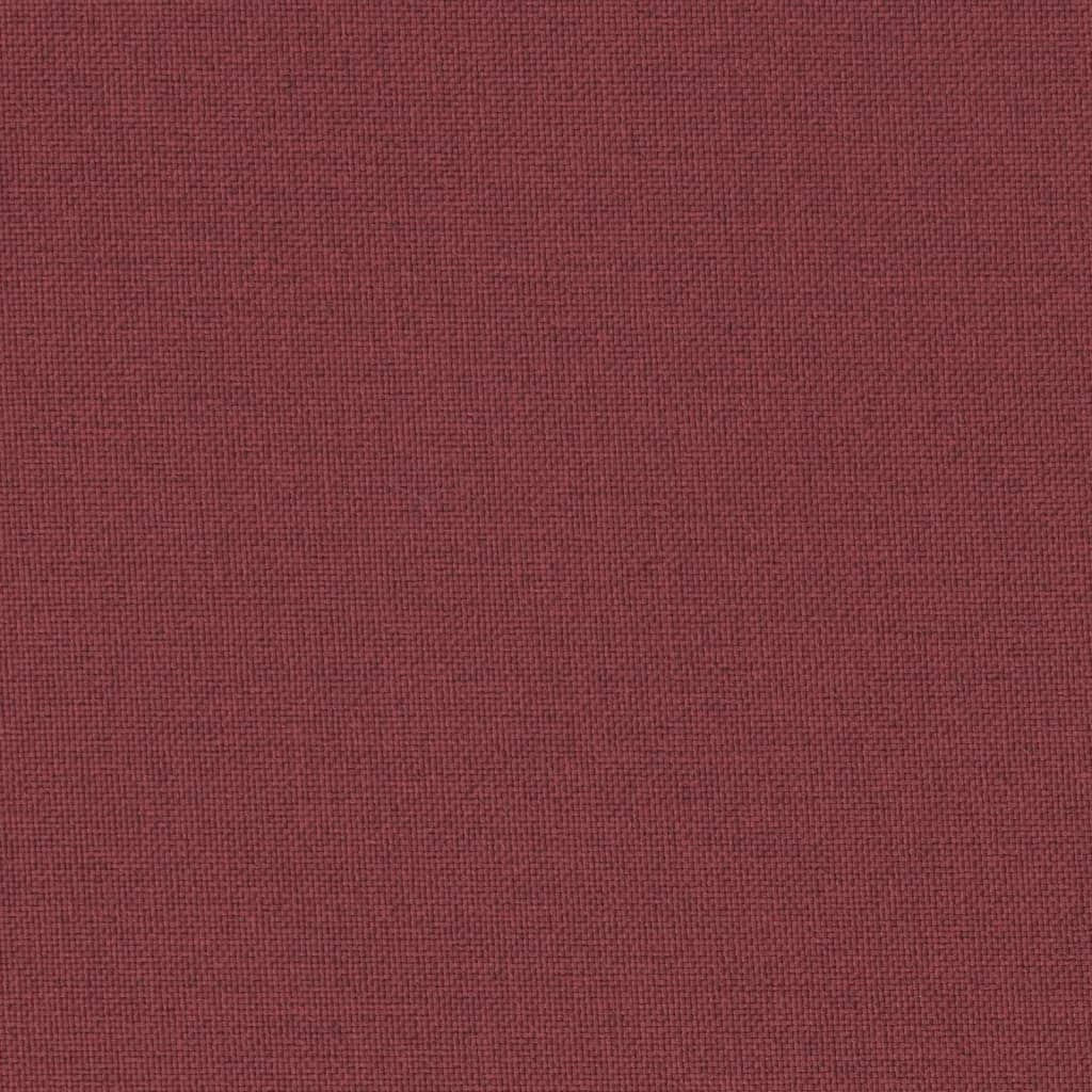 Jastuk za vrtnu klupu prošarano crvena vina 180x50x7cm tkanina