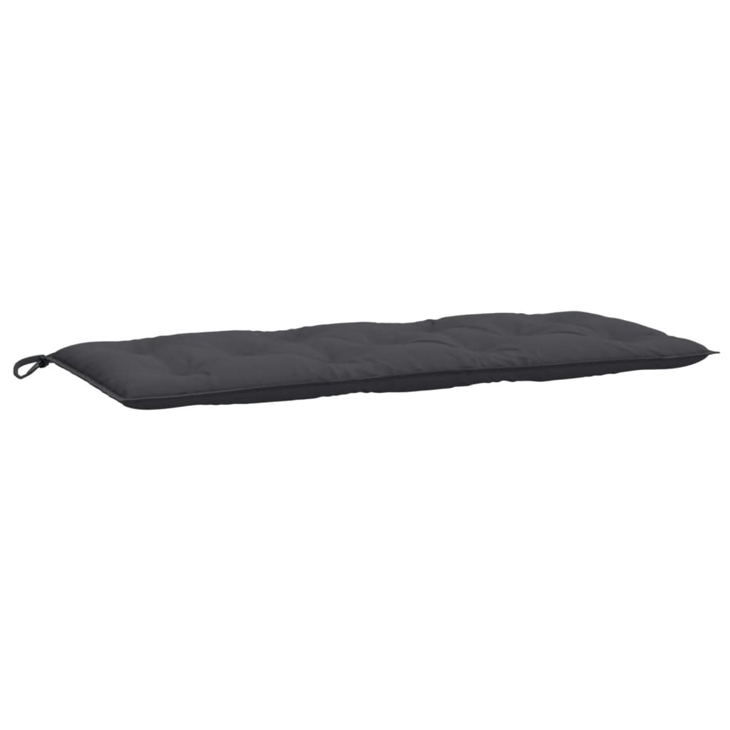 Jastuci za vrtnu klupu 2 kom antracit 120x50x7 cm tkanina