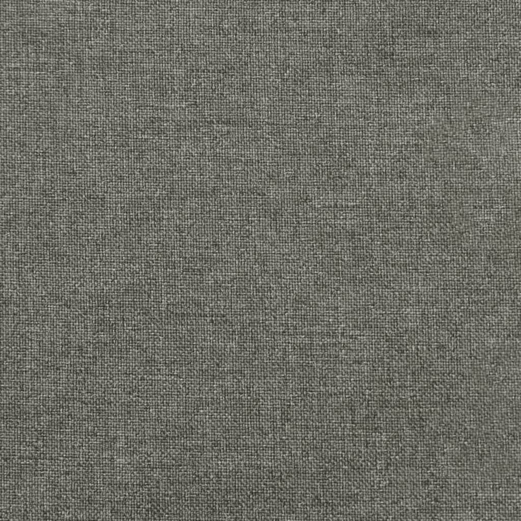 Jastuci za vrtnu klupu 2 kom tamnosivi 180x50x7 cm tkanine