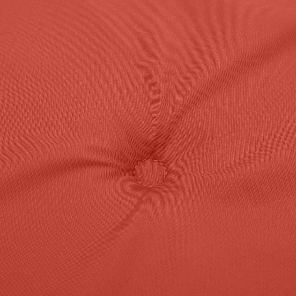 Jastuci za vrtnu klupu 2 kom Crvena vina 200x50x7 cm tkanina