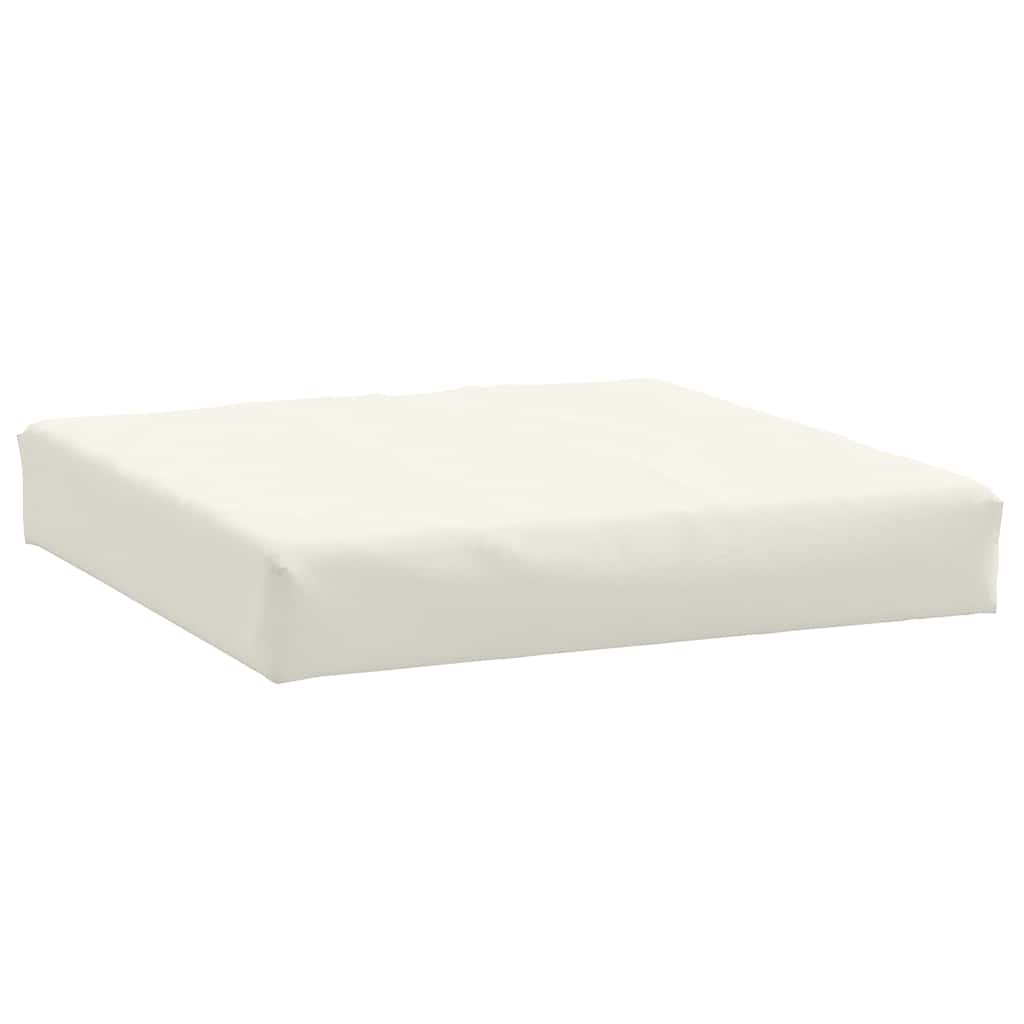 Jastuk za palete prošarani krem 60x60x9,5 cm od tkanine
