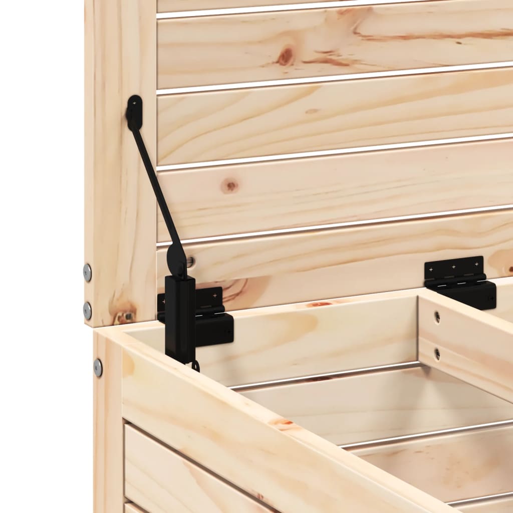 Vrtni tabure 62 x 63,5 x 53,5 cm od masivne borovine