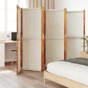 Sobna pregrada s 6 panela svjetlosiva 420x180 cm