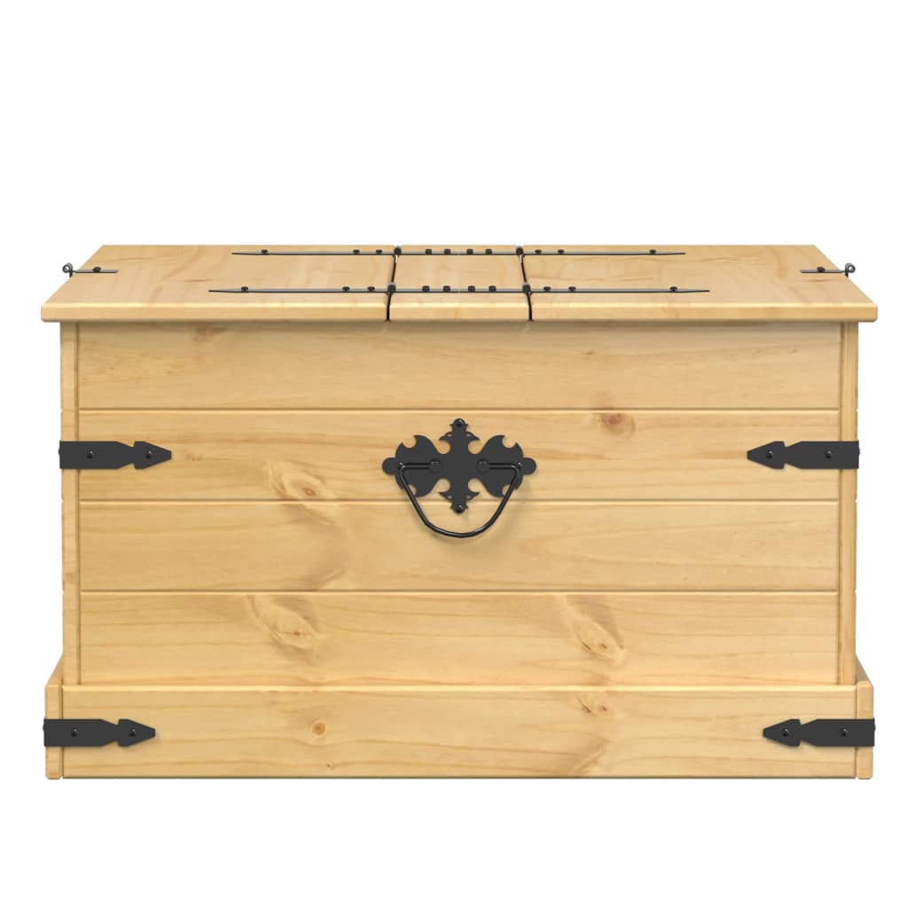 Kutija za pohranu Corona 78 x 78 x 45 cm od masivne borovine