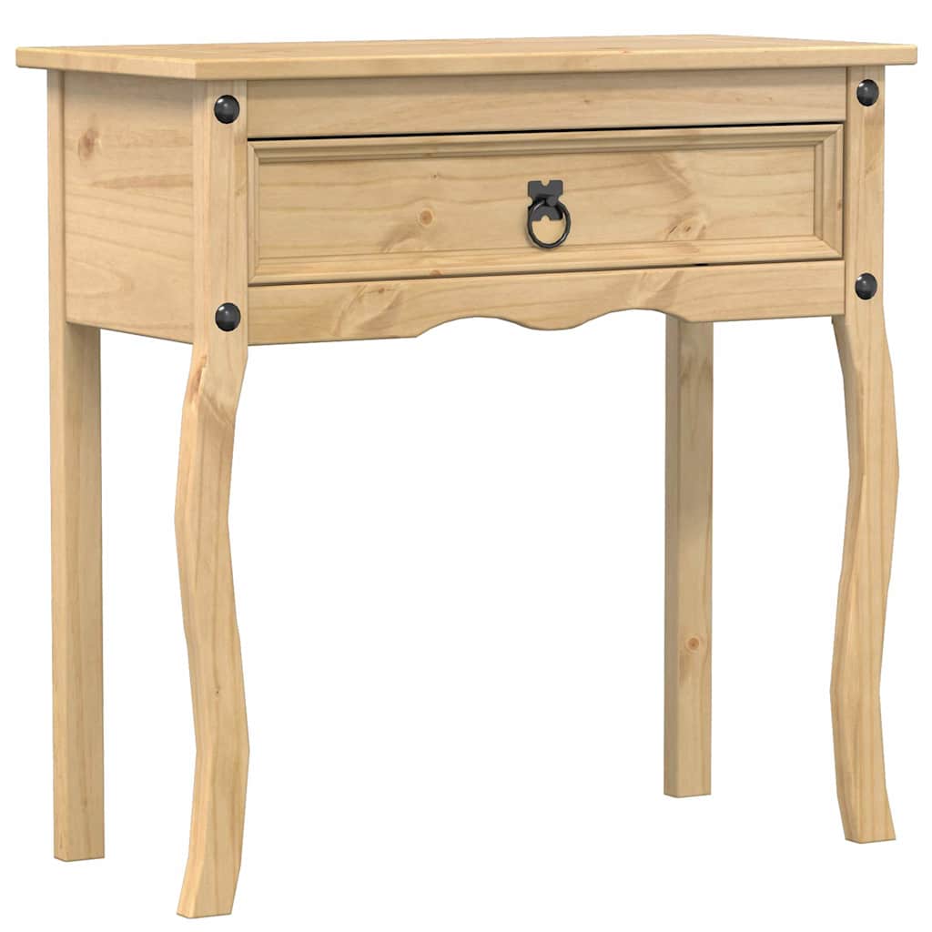 Konzolni stol Corona 73 x 35 x 73 cm od masivne borovine