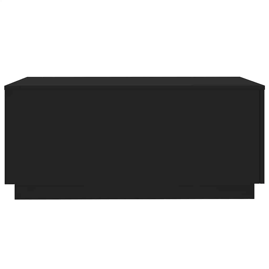Stolić za kavu s LED svjetlima crni 90 x 50 x 40 cm