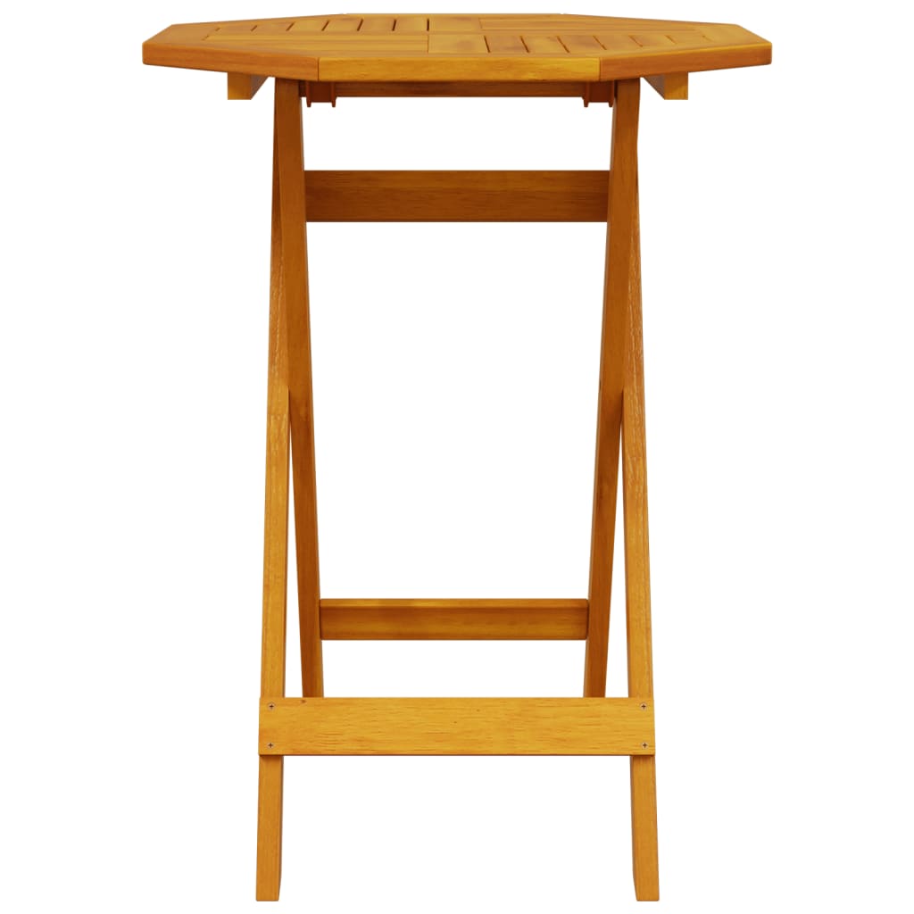 Sklopivi vrtni stol Ø60x75 cm od masivnog bagremovog drva