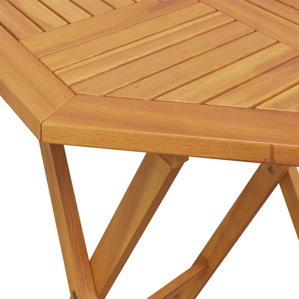 Sklopivi vrtni stol Ø70x75 cm od masivnog bagremovog drva