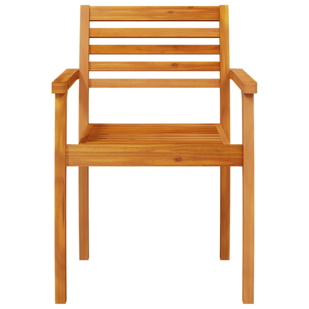 Vrtne stolice 2 kom 59x55x85 cm od masivnog bagremovog drva