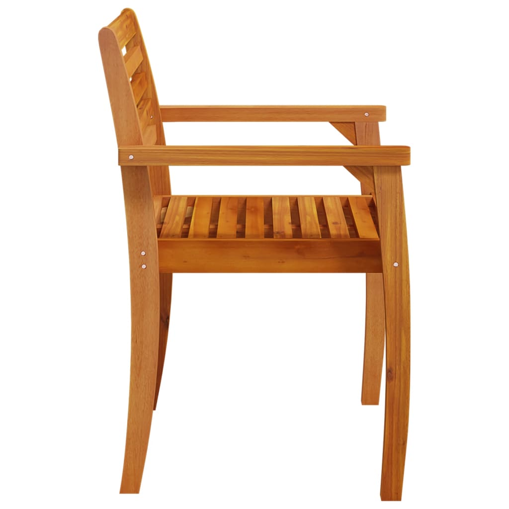 Vrtne stolice 2 kom 59x55x85 cm od masivnog bagremovog drva