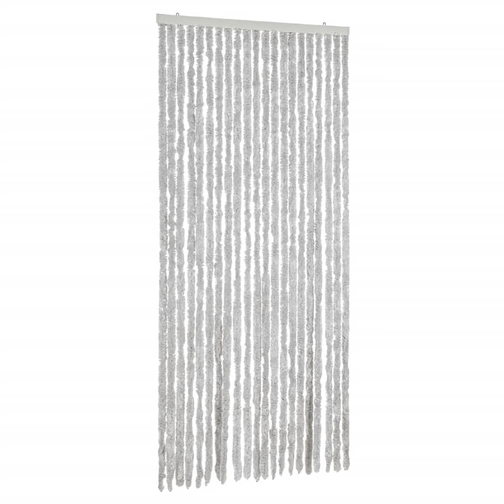 Zastor protiv muha sivi 90 x 200 cm od šenila