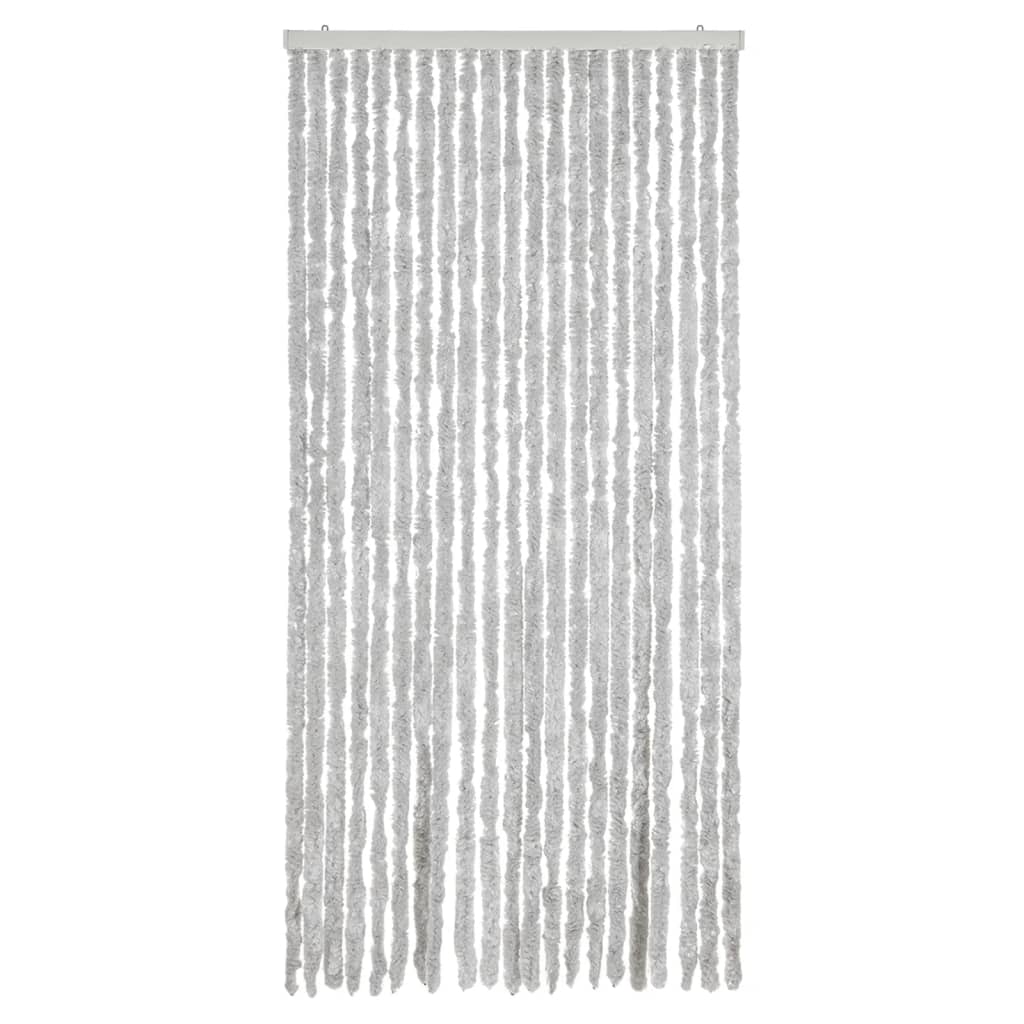Zastor protiv muha sivi 90 x 200 cm od šenila