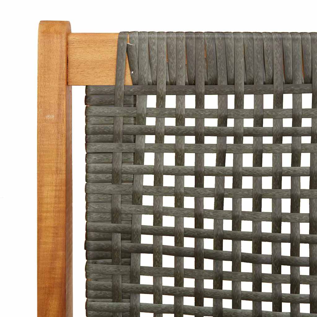 Vrtni namještaj 2 pcs Siva 67 x 78 x 73 cm Čvrsto drvo akacije