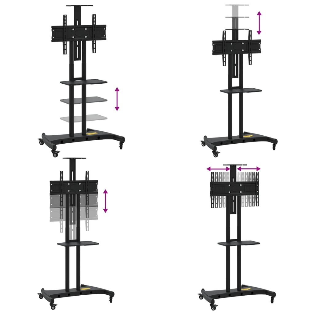 Pomični TV stalak za zaslon od 32-70 inča max. 600x400 mm 60 kg