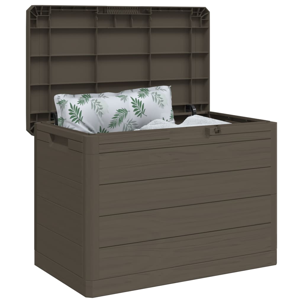 Vanjska kutija za jastuke siva 77,5x44,5x53 cm polipropilen