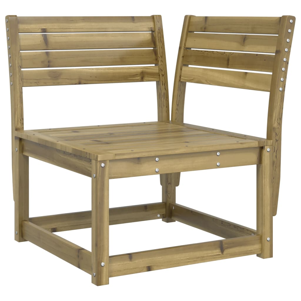 3-dijelni set vrtnih sofa od impregnirane borovine