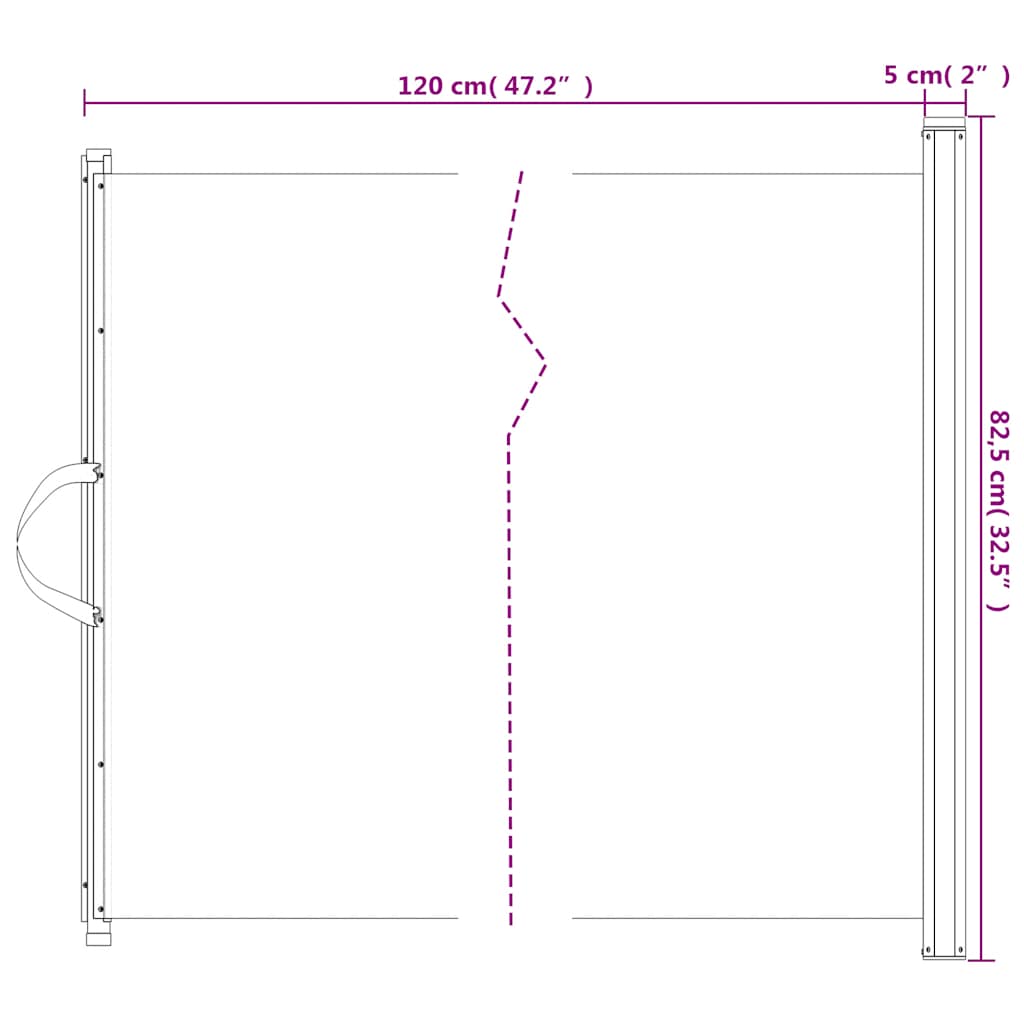 Uvlačiva vrata za kućne ljubimce crna 82,5 x 125 cm