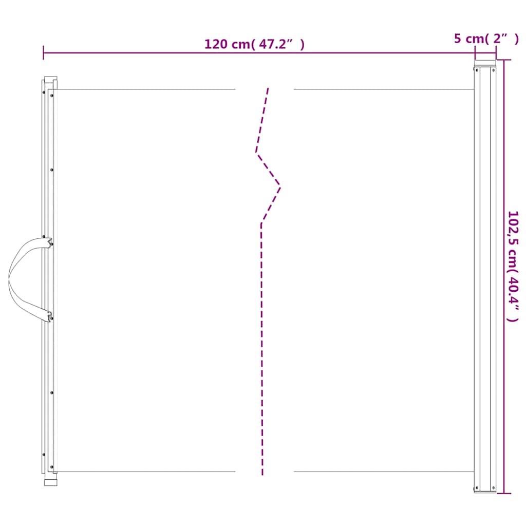 Uvlačiva vrata za kućne ljubimce crna 102,5 x 125 cm