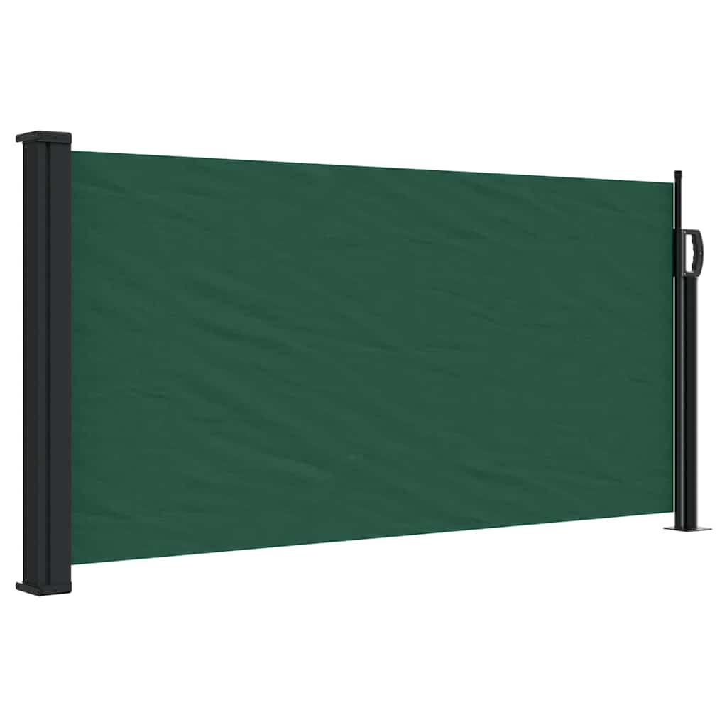 Bočna tenda na uvlačenje tamnozelena 100 x 300 cm