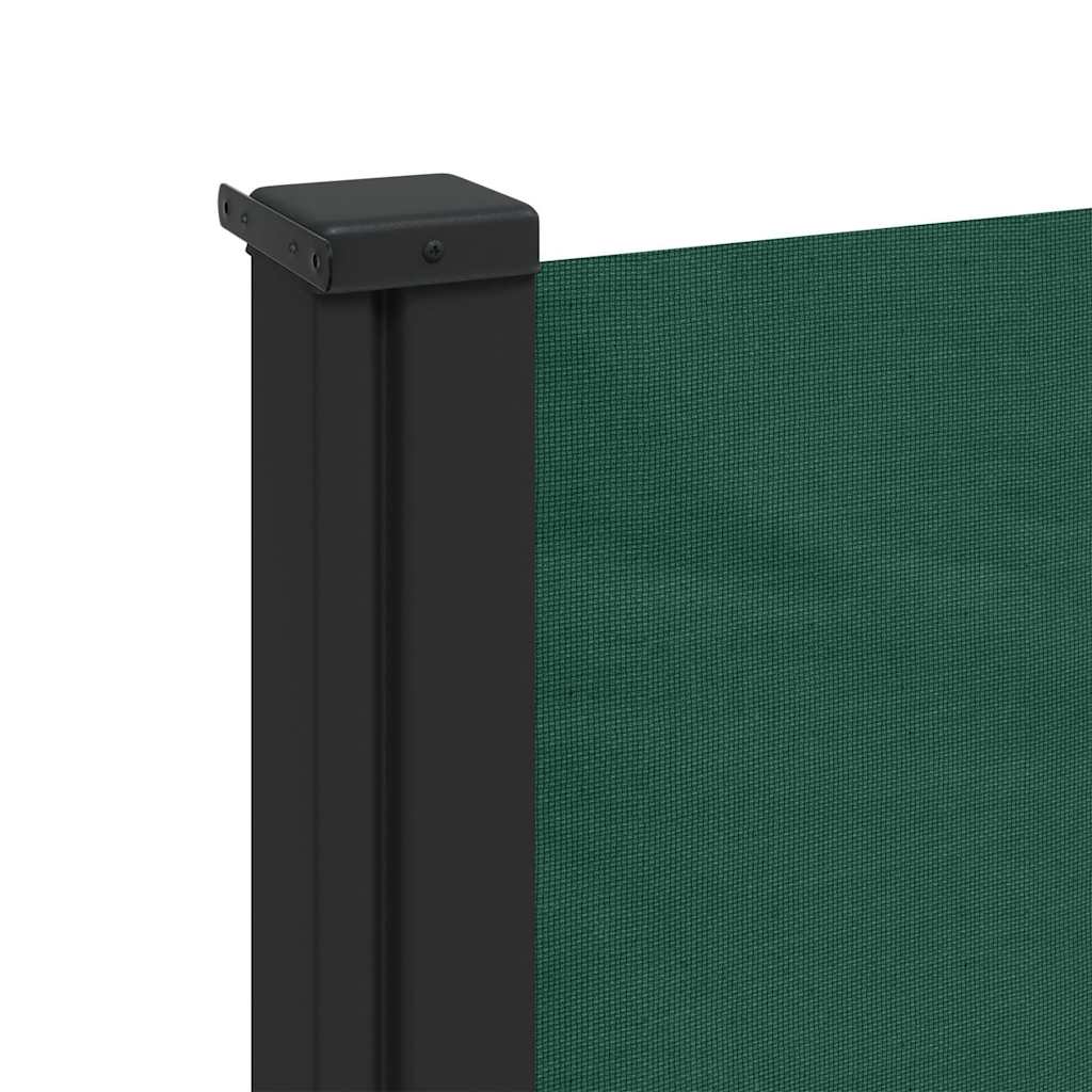 Bočna tenda na uvlačenje tamnozelena 100 x 300 cm