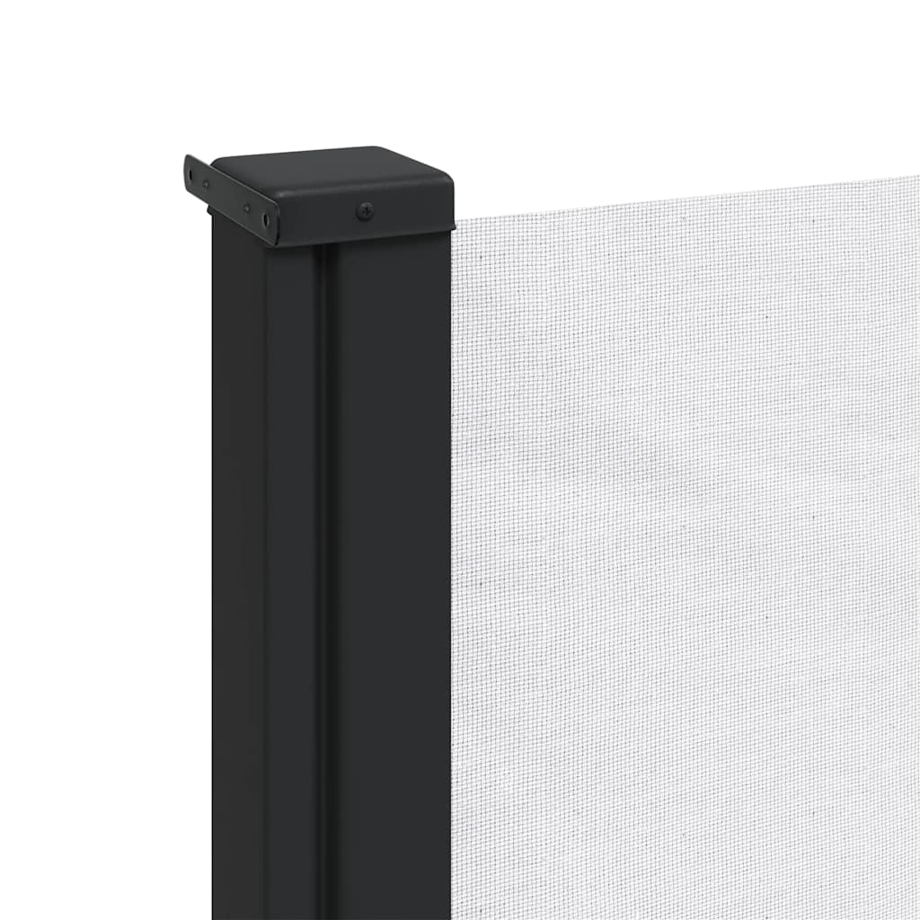 Uvlačiva bočna tenda bijela 117 x 300 cm plava