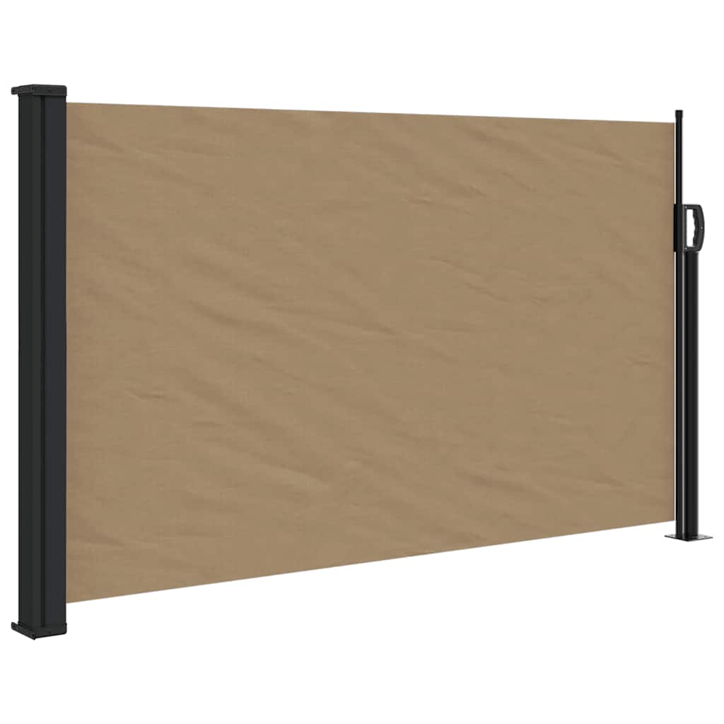 Uvlačiva bočna tenda 117 x 300 cm smeđesiva