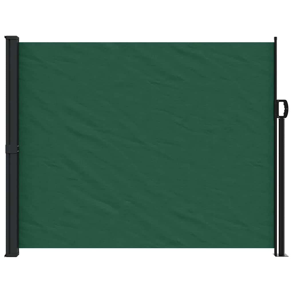 Uvlačiva bočna tenda tamnozelena 170 x 300 cm