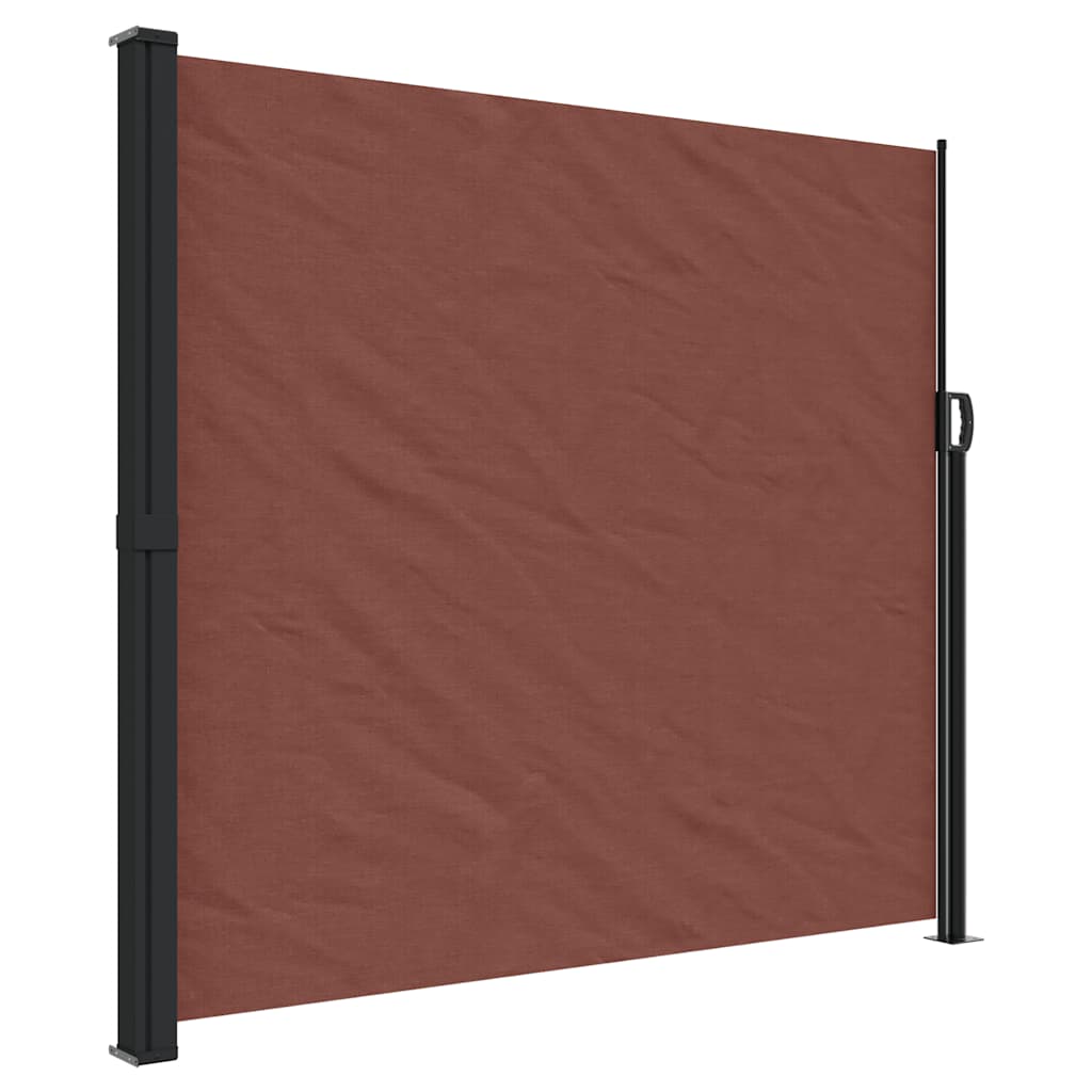 Bočna tenda na uvlačenje smeđa 180 x 300 cm