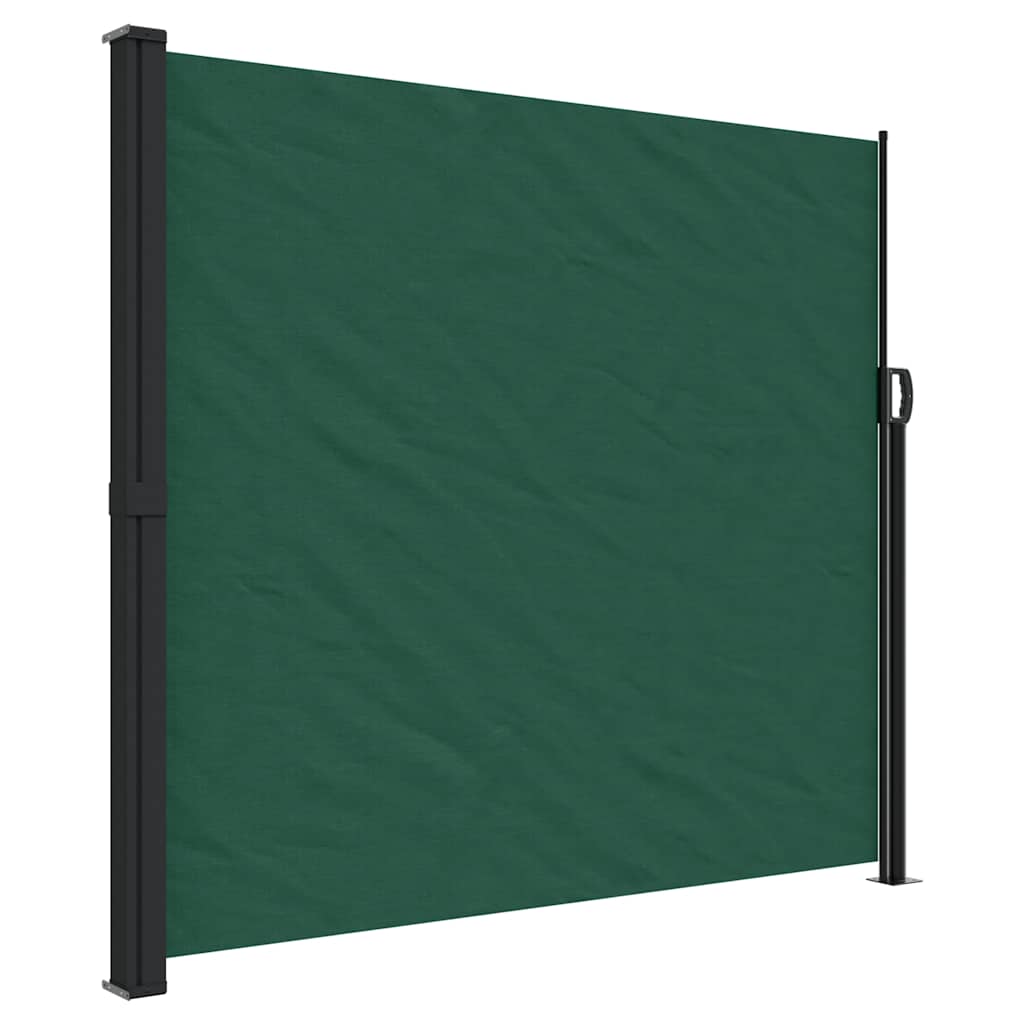 Bočna tenda na uvlačenje tamnozelena 180 x 300 cm
