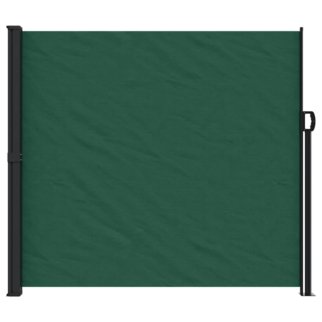Bočna tenda na uvlačenje tamnozelena 180 x 300 cm