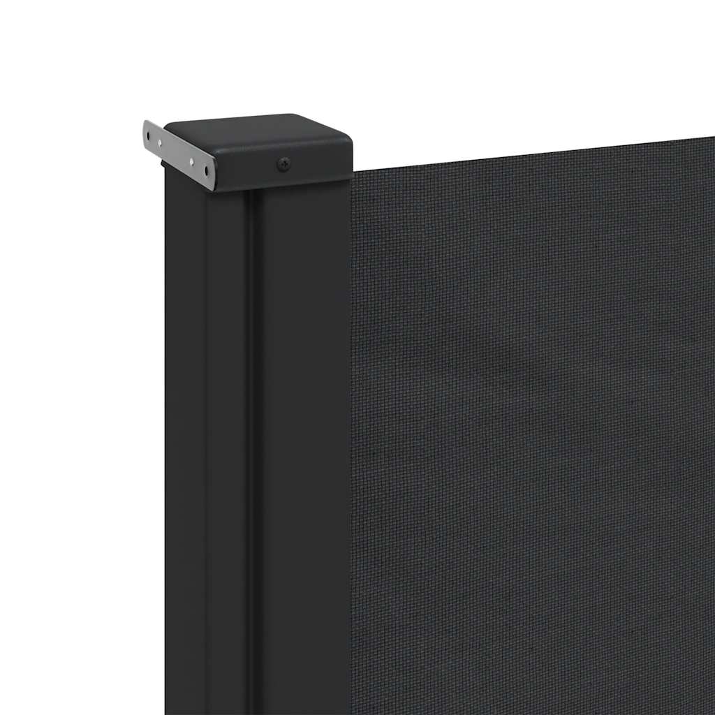 Bočna tenda na uvlačenje crna 200x300 cm