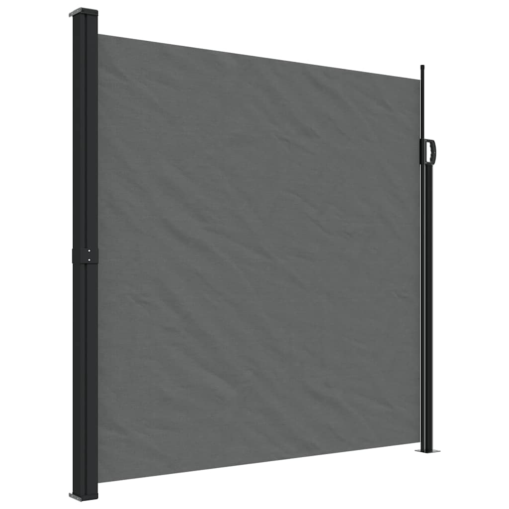 Uvlačna bočna tenda antracit boje 200x300 cm